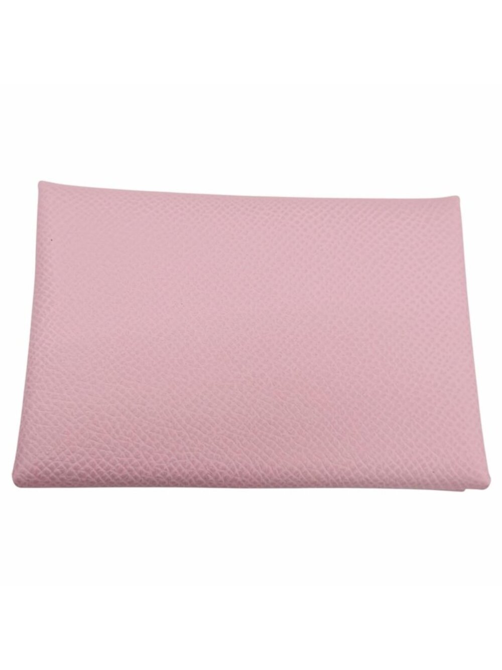Hermes Calvi Duo Veau Epsom Mauve Sylvestre Silver Sellier Coin Purse